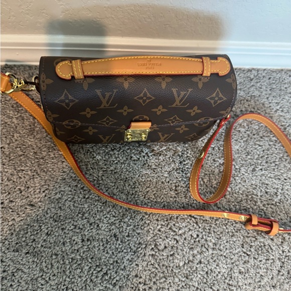 Brown small handbag - Picture 3 of 6